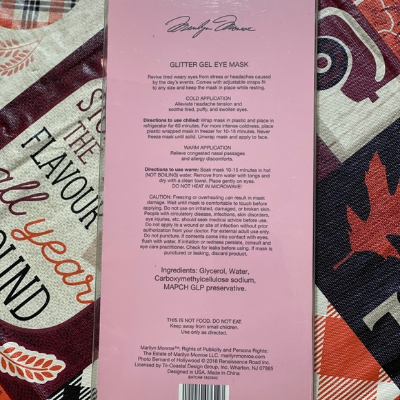 Glitter Gel Eye Mask - Picture 2 of 4